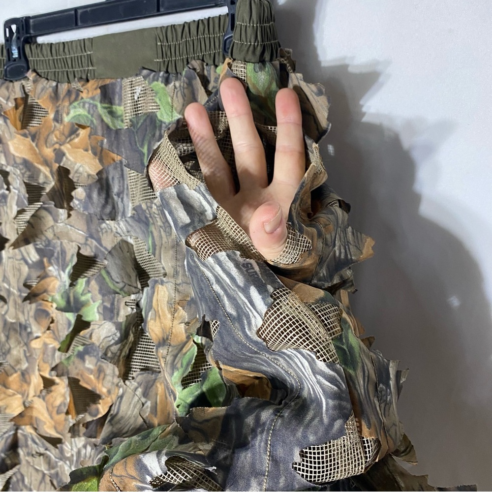 Green Trail Hard Woods Camouflage Leafy Suit Gillie Suit Camo Suit L/XL - Picture 11 of 16